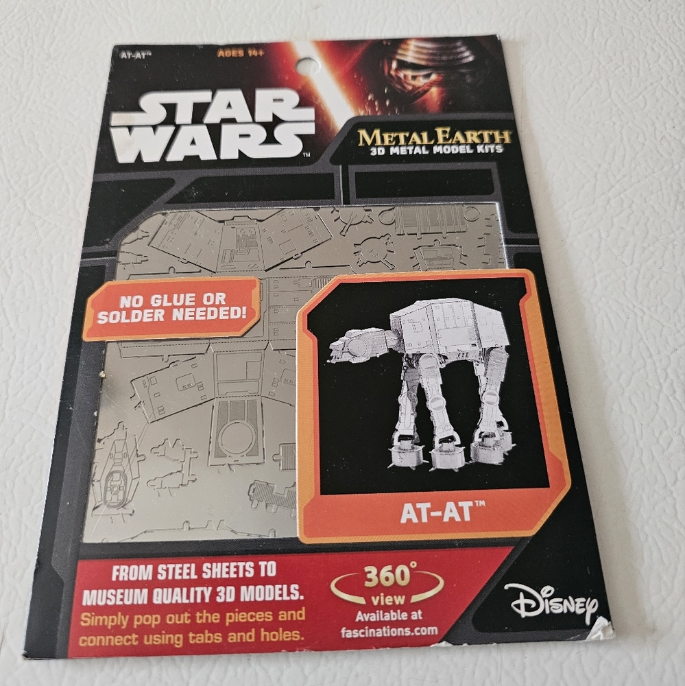 Metal Earth 3D Model Kit Star Wars AT-AT